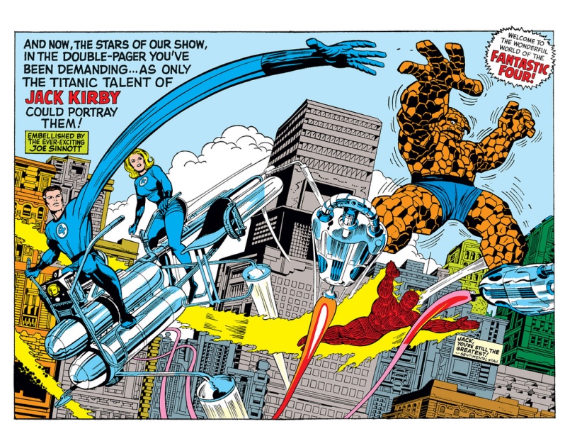 jack-kirby-double-planche-fantastic-four